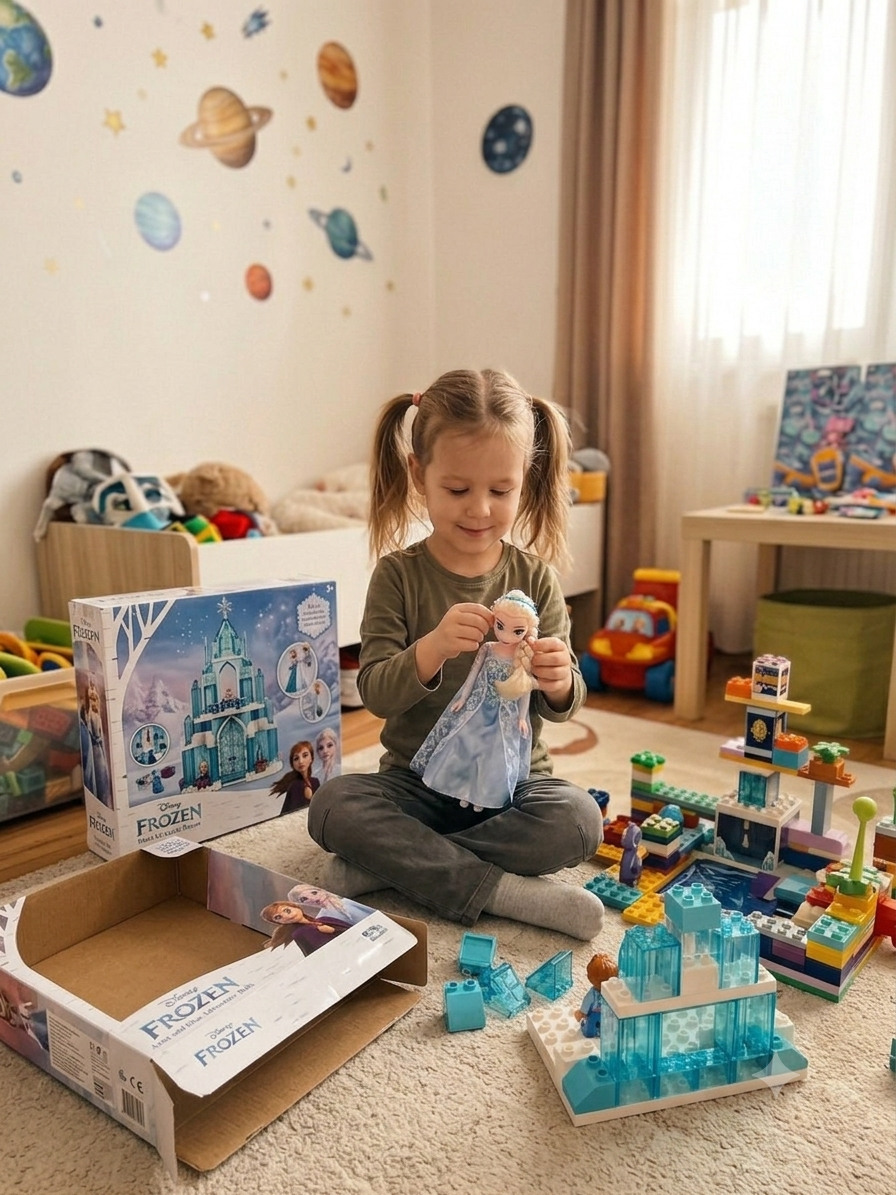 Frozen Stil Lutka – Princeza sa Nakitom i Ogledalom (3+)