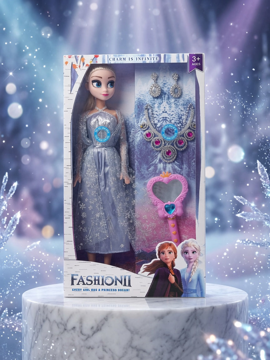 Frozen Stil Lutka – Princeza sa Nakitom i Ogledalom (3+)