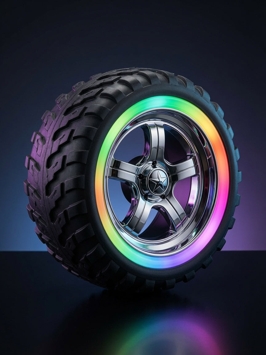 Bluetooth Zvučnik RGB LED Točak 12W